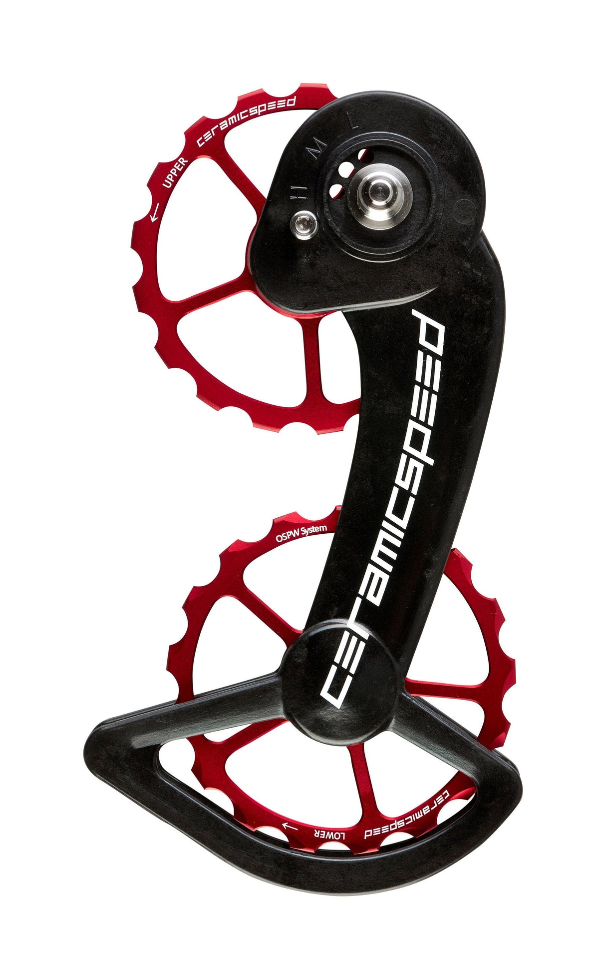 CeramicSpeed OSPW System (SRAM 10/11s mech, Red)