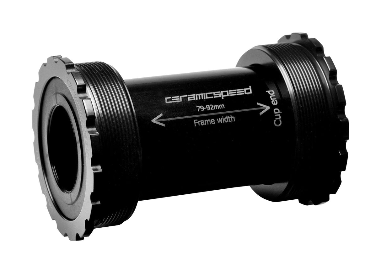 CeramicSpeed T47/86 Internal Shimano 24mm Coated Bottom Bracket (Black)