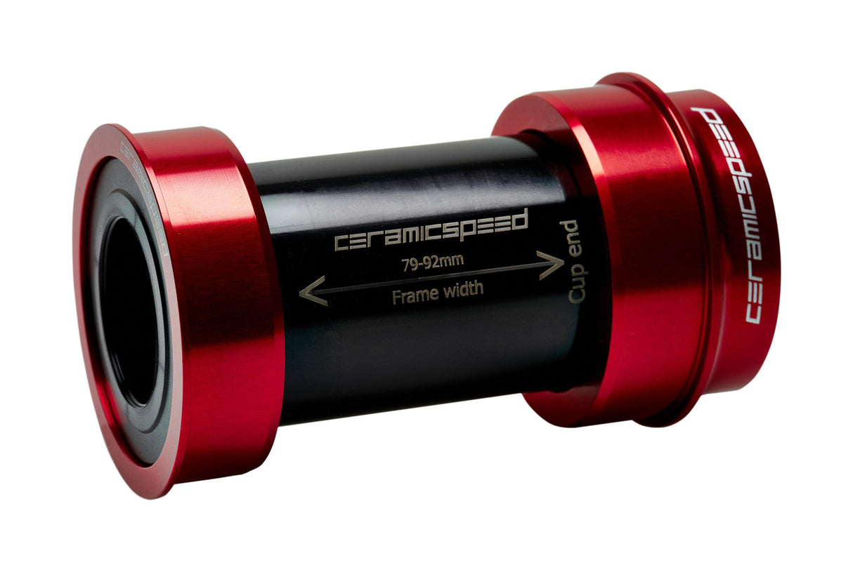 CeramicSpeed BBright Shimano 24mm Bottom Bracket (Red)