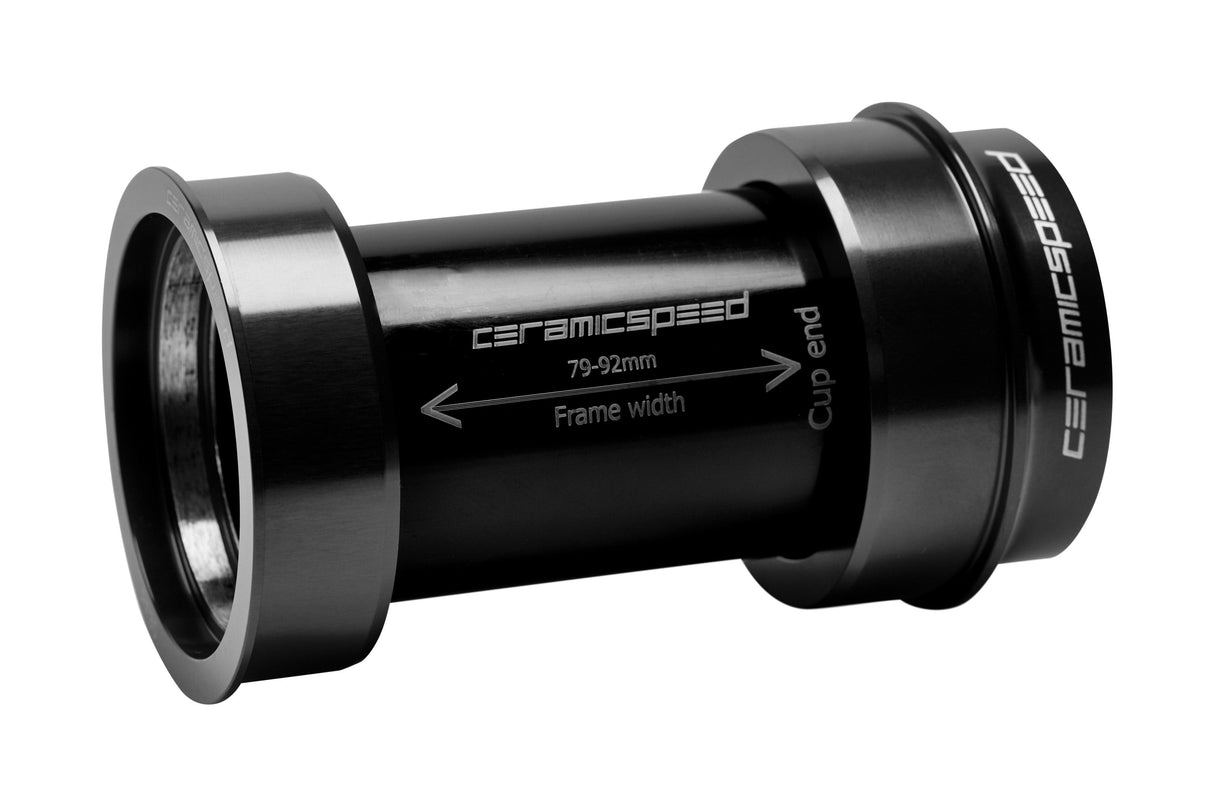 CeramicSpeed BBright Campag UT 25mm Bottom Bracket (Black)