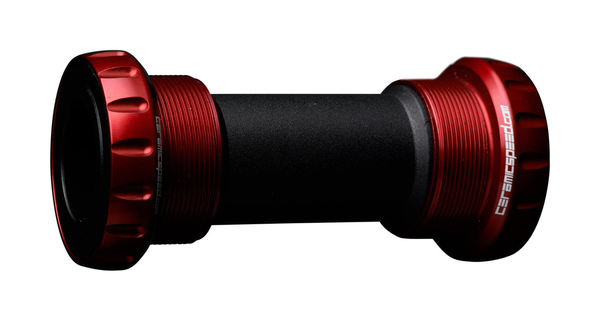 CeramicSpeed BSA30 MTB 30mm Coated Bottom Bracket (Red)