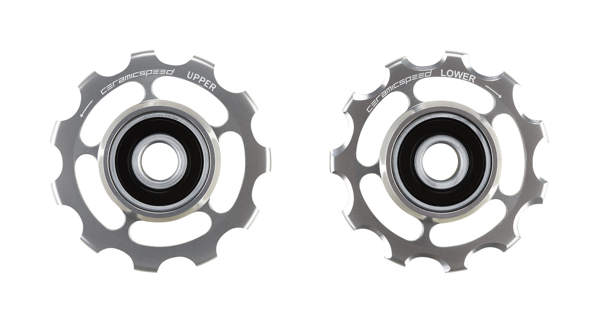 CeramicSpeed SRAM 11s Road Coated Pulley Wheel (Silver Ltd Ed)