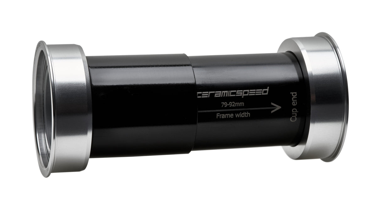 CeramicSpeed EVO386 SRAM GXP 24/22.2mm Coated Bottom Bracket (Silver Ltd)