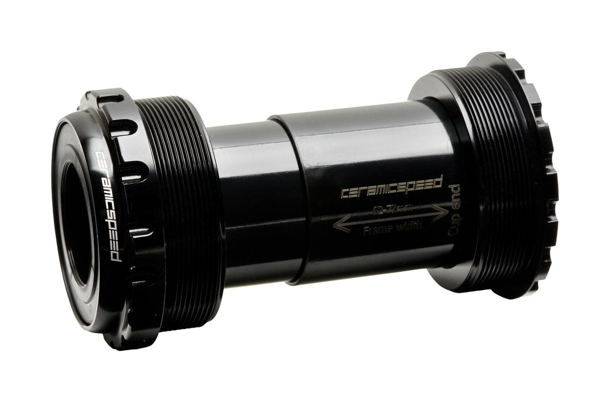 CeramicSpeed T47A Shimano 24mm Coated Bottom Bracket (Black)