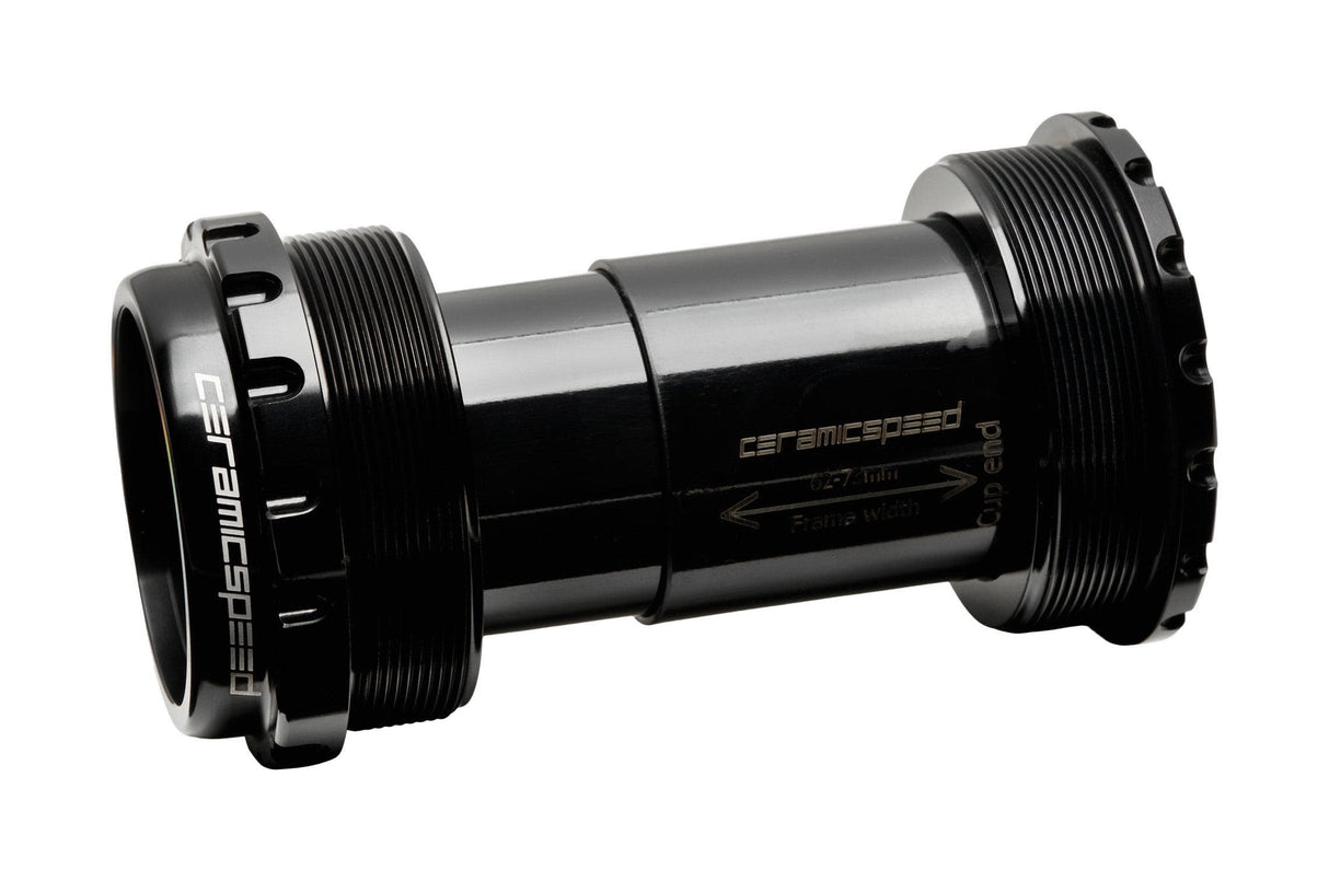 CeramicSpeed T47A Campy UT 25mm Coated Bottom Bracket (Black)