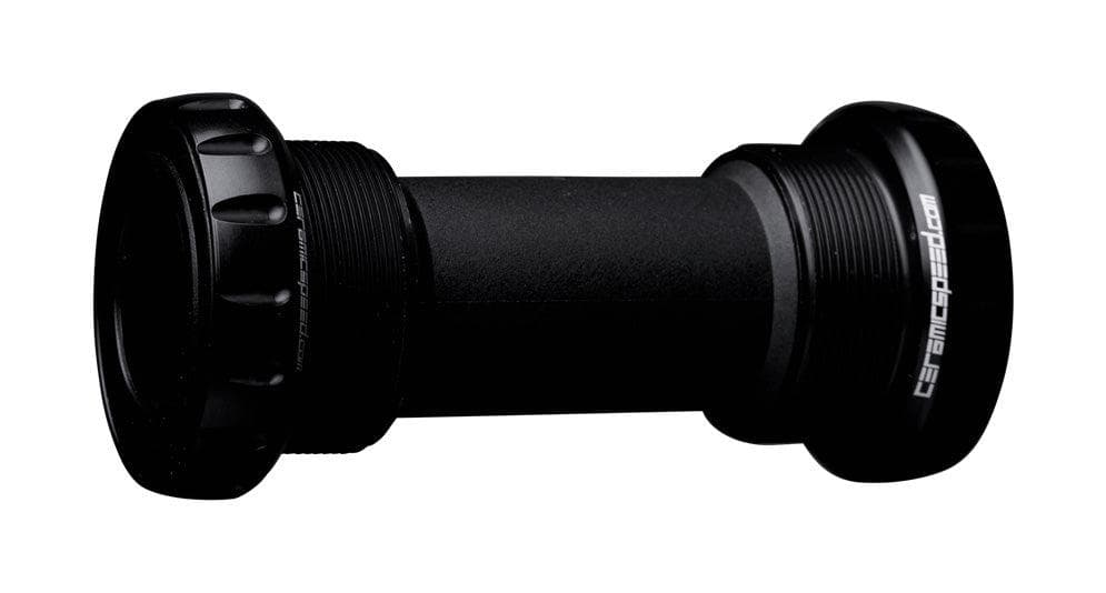 CeramicSpeed T47/68 Shimano 24mm Gravel CX Coated Bottom Bracket (Black)