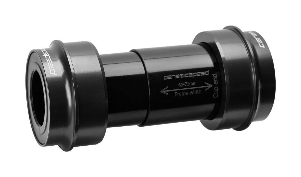 CeramicSpeed PF30 Shimano 24mm Gravel CX Coated Bottom Bracket (Black)