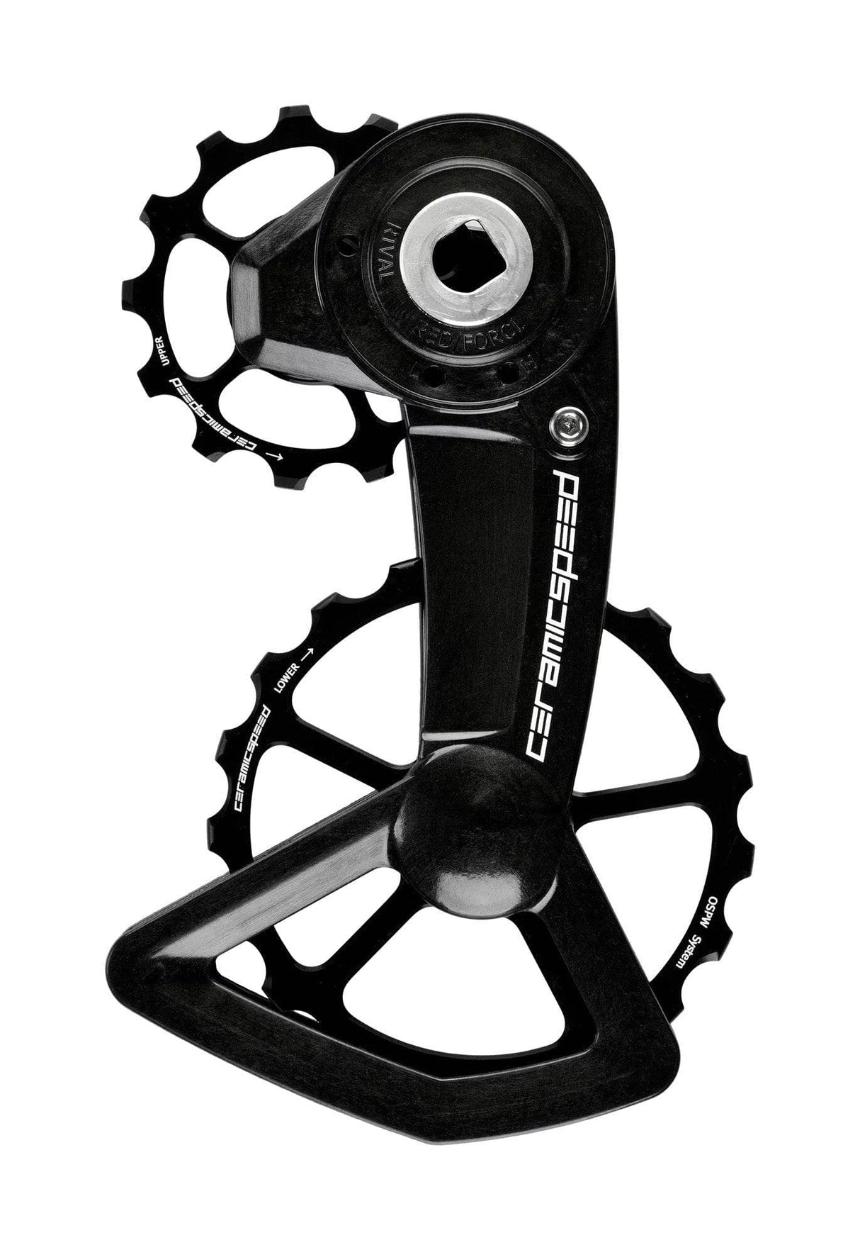 CeramicSpeed OSPWX System Coated (SRAM Red/Force/Rival AXS XPLR, Black)