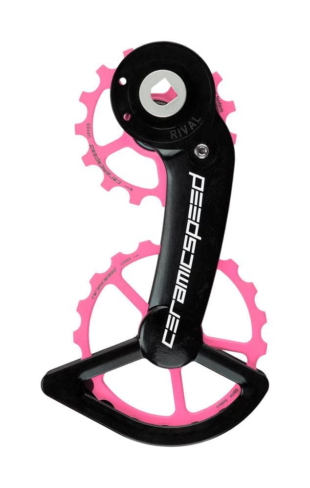 CeramicSpeed OSPW System Cerakote Coated (SRAM Rival AXS, Pink)