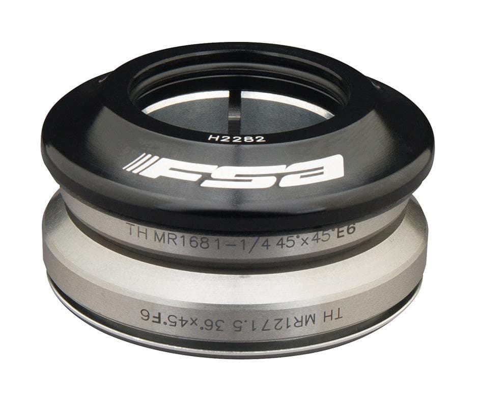 FSA No.62 8mm Carbon Integrated Headset (1.1/8 - 1.5", Black)