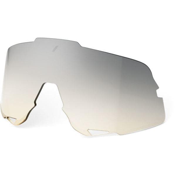 100% Glendale Replacement Lens - Low-light Yellow Silver Mirror