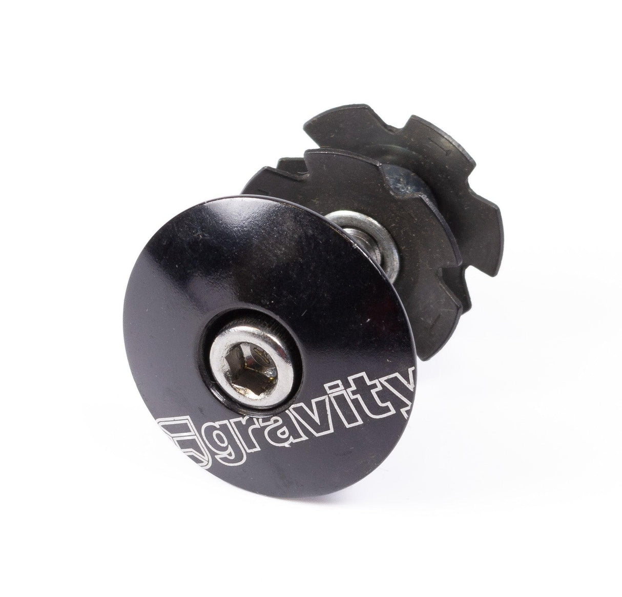 FSA Star Nut Assembly (Black, 1.1/8, Gravity Logo)