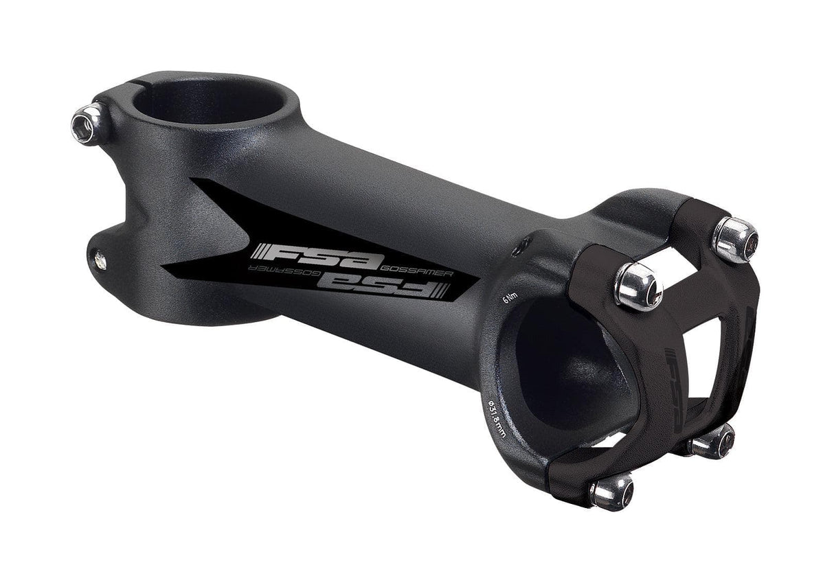 FSA Gossamer Stem (Black, 110mm, ±6°, V19)