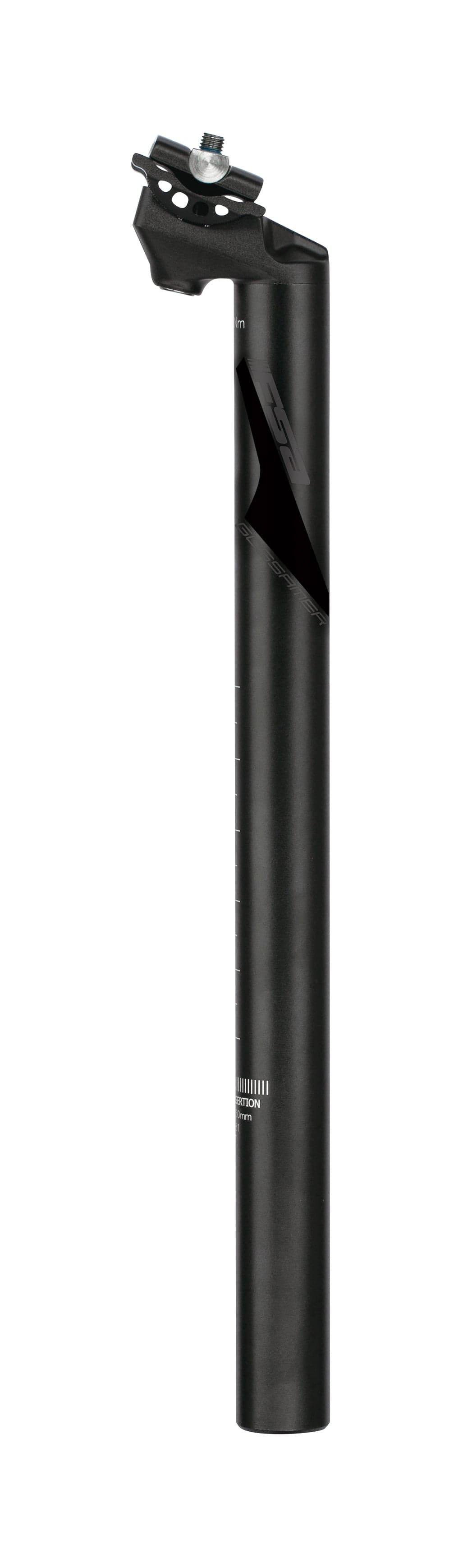 FSA Gossamer Seatpost (Black, 27.2mm, 350mm, SB20, V19)