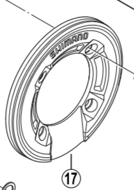 Shimano FC-M665 bash guard