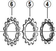 Shimano CS-7900 sprocket 14T