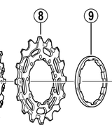 Shimano Spares CS-M760 sprocket 16T