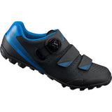 Shimano ME4 SPD Shoes, Black/Blue