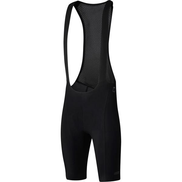 Shimano Clothing Men's Evolve Bib Shorts, Black, Size S