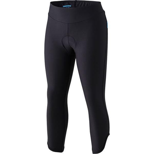 Shimano Women's, 3/4 Tights Shimano, Black, Large