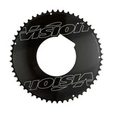 Vision Vision Powerbox Aero Chainring (2x11, 110x54T(42), Black)