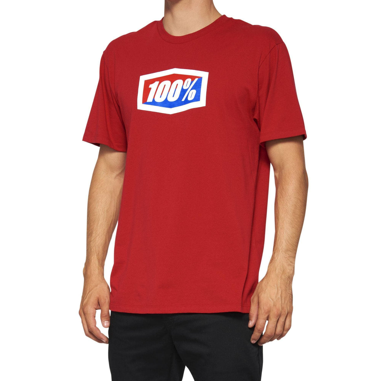 100% OFFICIAL Short Sleeve T-Shirt Red M