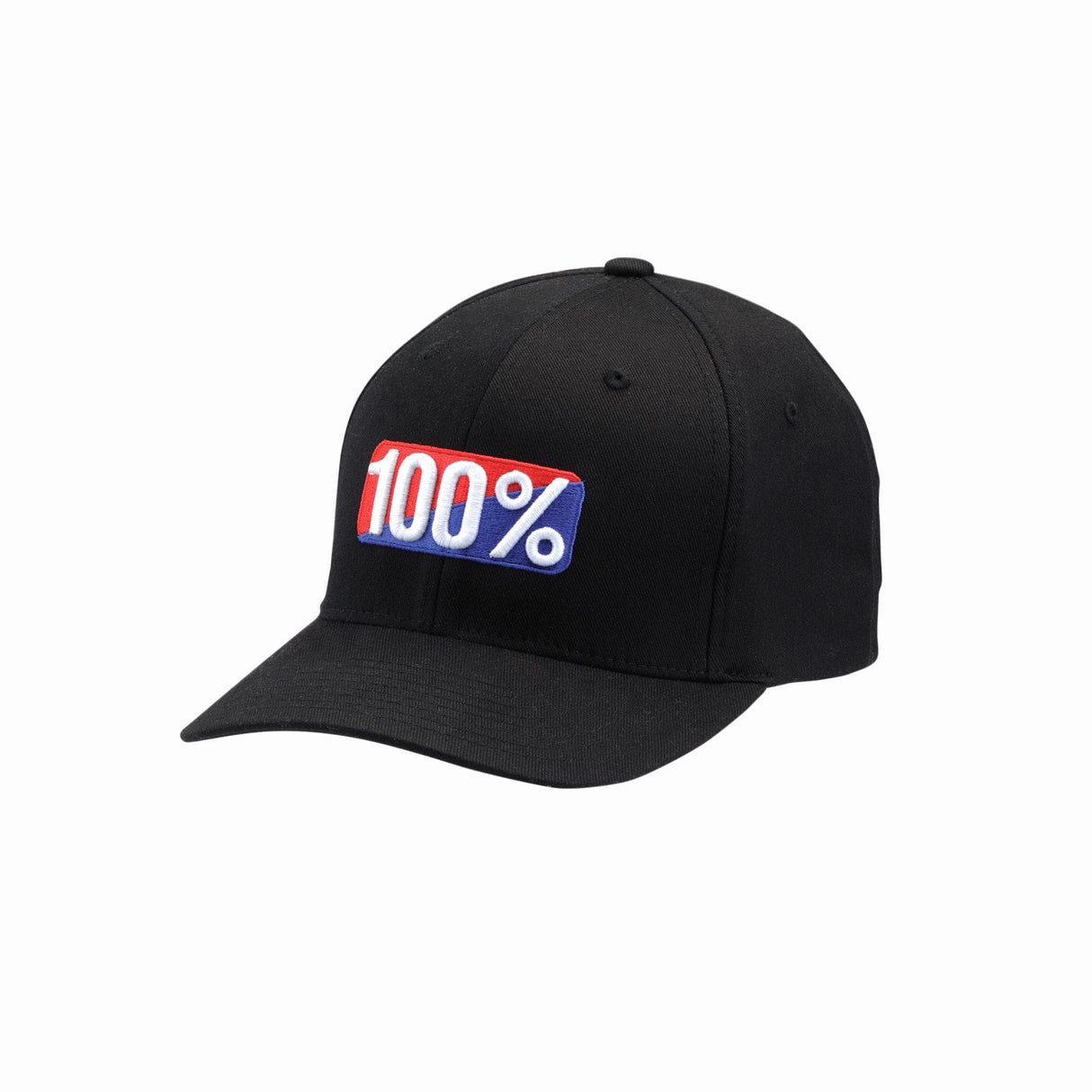 100% Classic Flexfit Hat Black L / XL