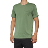 100% MISSION Athletic Short Sleeve T-shirt Olive M