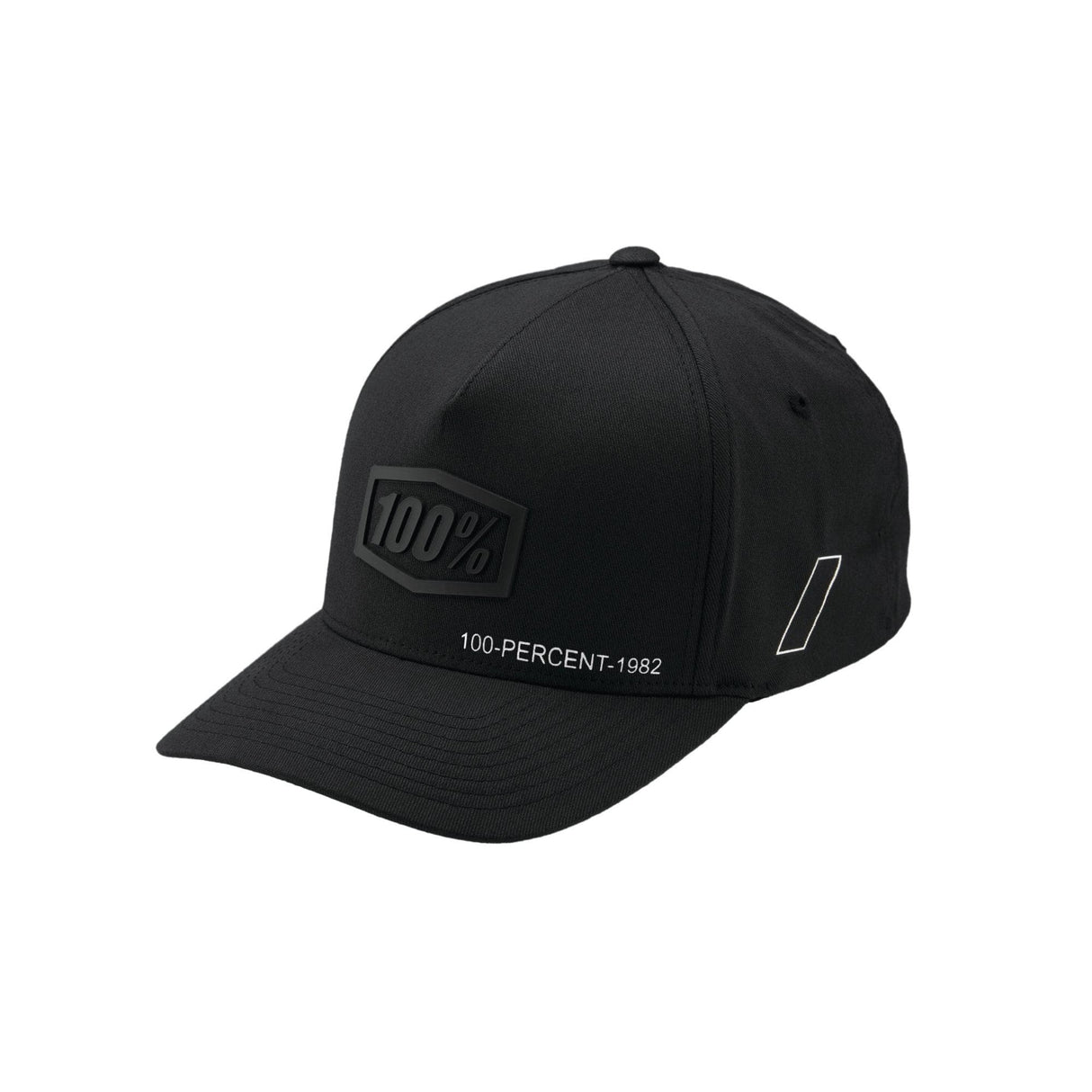 100% SHADOW Flexfit X-Fit Cap Black S/M