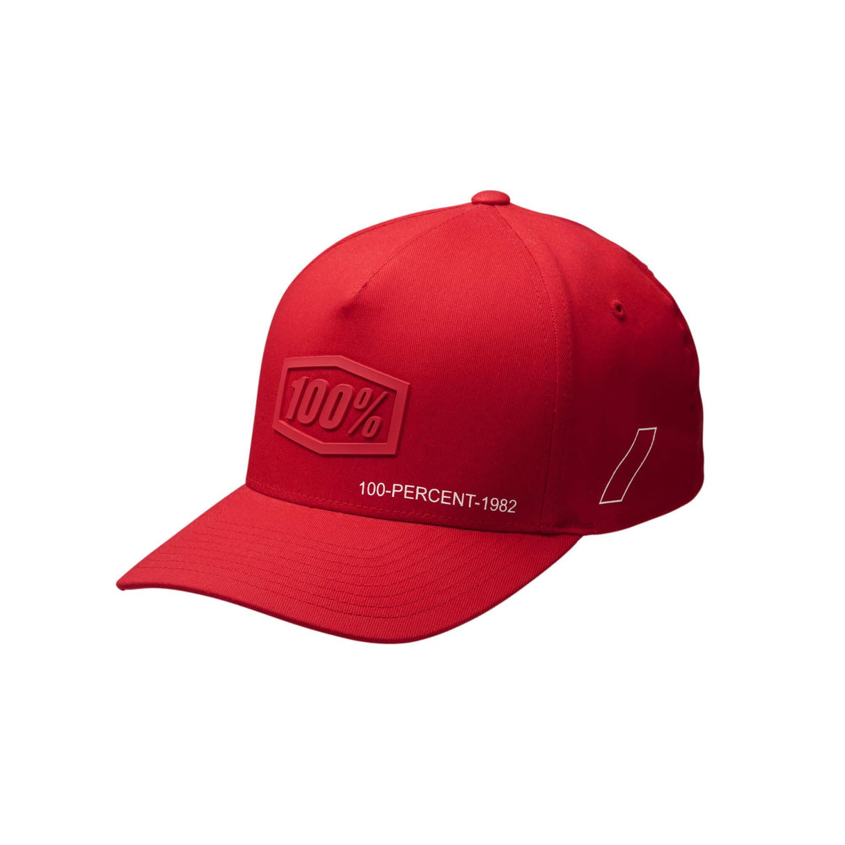 100% Shadow FlexFit X-Fit Cap Red L/XL