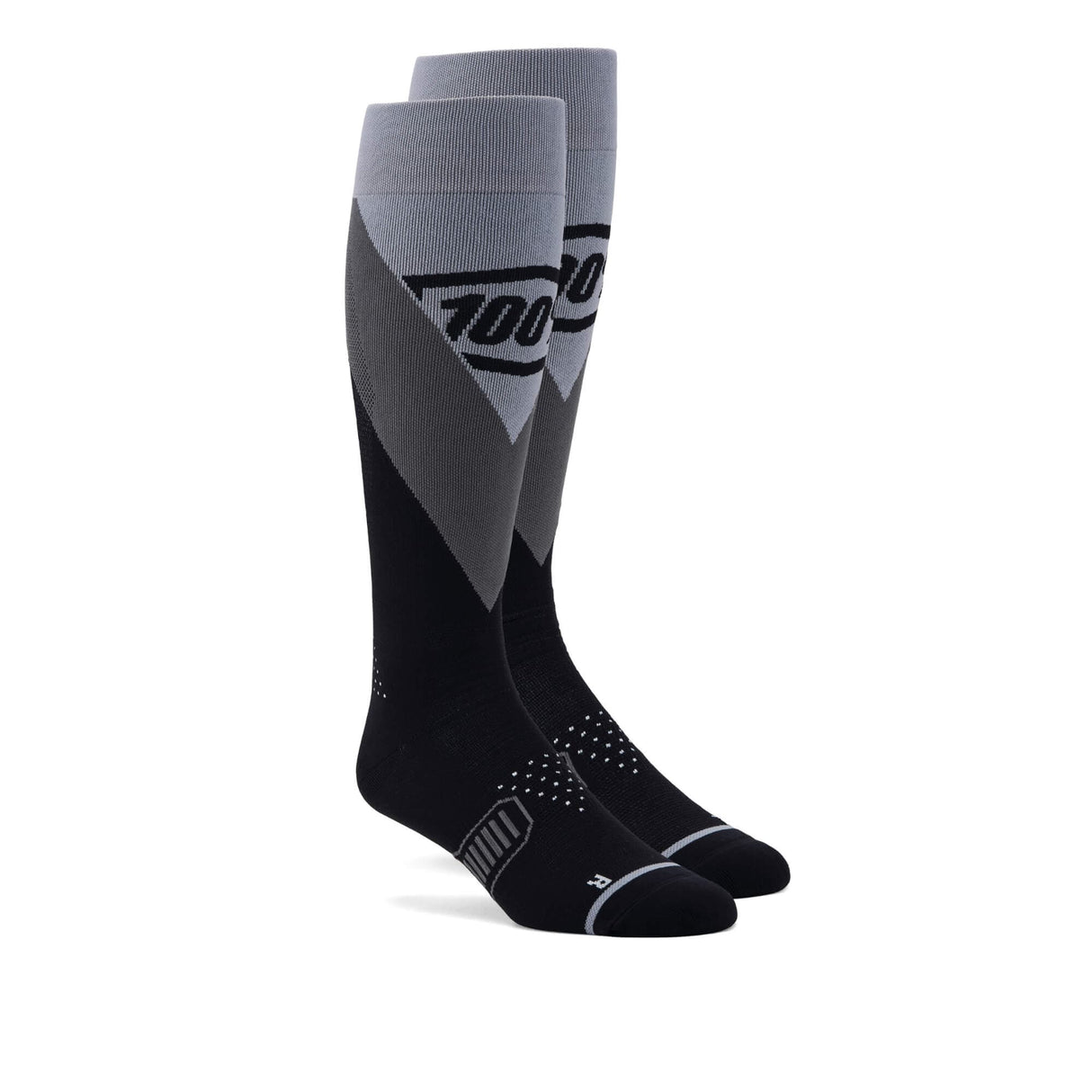 100% HI SIDE Thin MX Socks Black L/XL