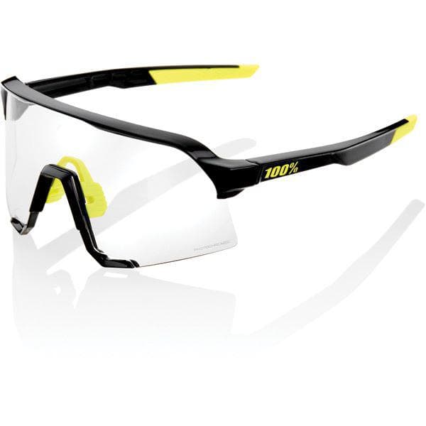 100% S3 - Gloss Black - Photochromic Lens