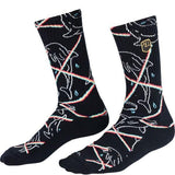 Fist Handwear Chapter 18 Collection - Laser Dolphin Crew Socks - SM /MD