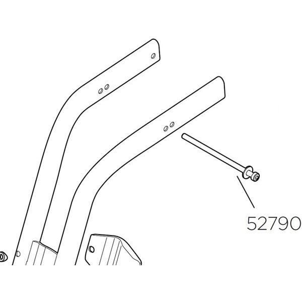 Thule Yepp Maxi long screw for seatpost mount