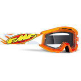 FMF Goggles POWERCORE Goggle Assault Orange Clear Lens