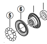 Shimano Spares DH-3N72 seal ring