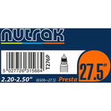 Nutrak 27.5 or 650B x 2.2 - 2.5 Presta inner tube