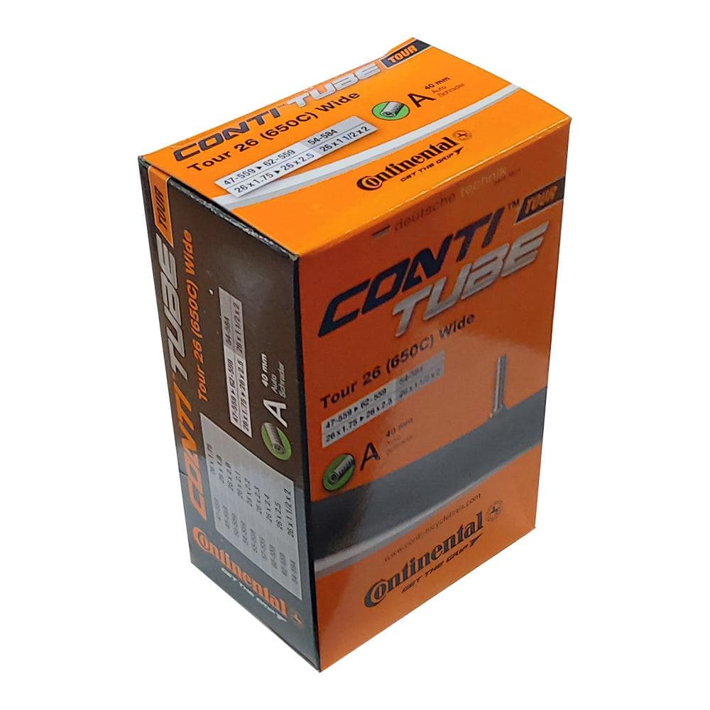 Continental Tour 26 (650c) Wide 26" x 1.75 - 2.50" 40mm Schrader Valve Inner Tube - 0181531