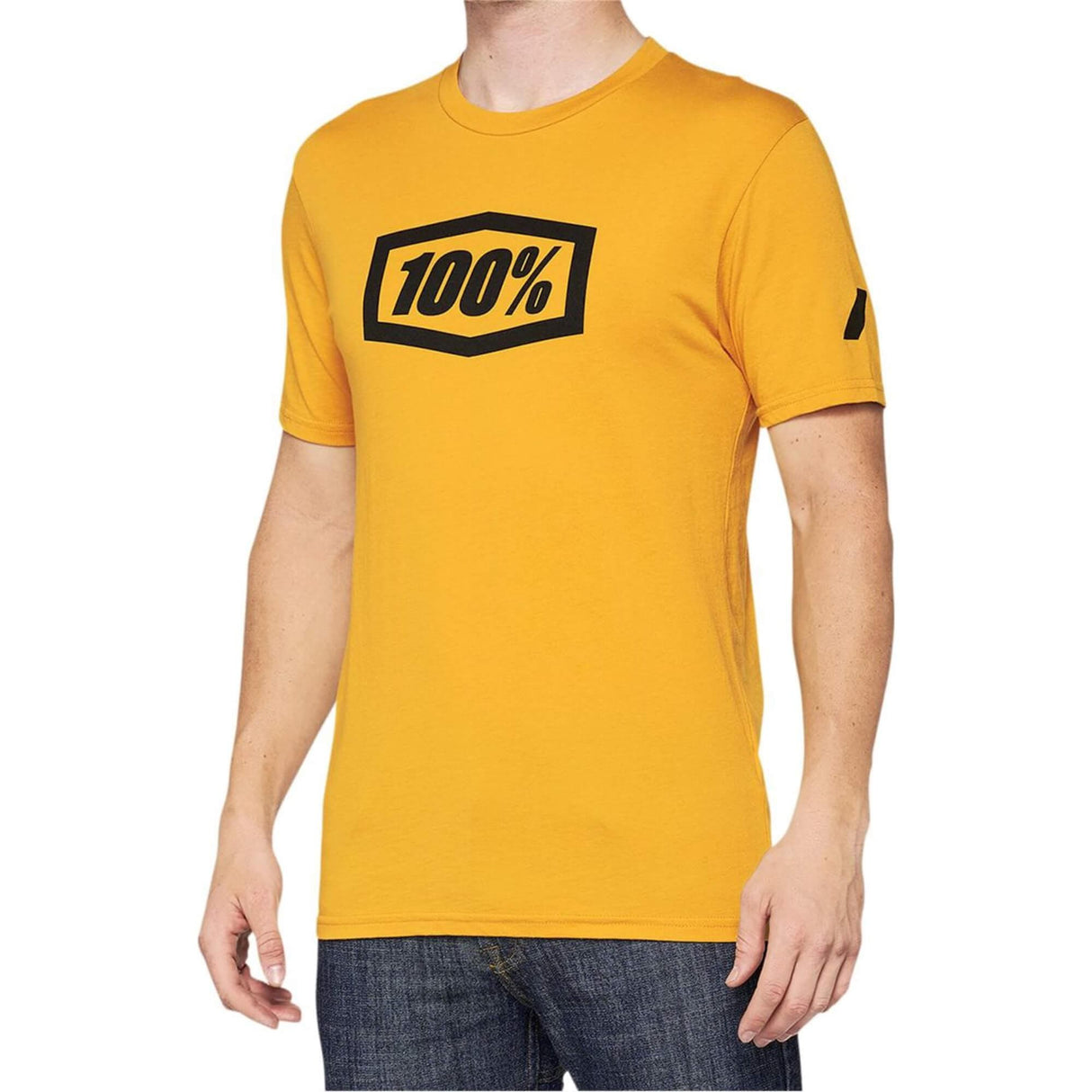 100% Essential T-Shirt Goldenrod M