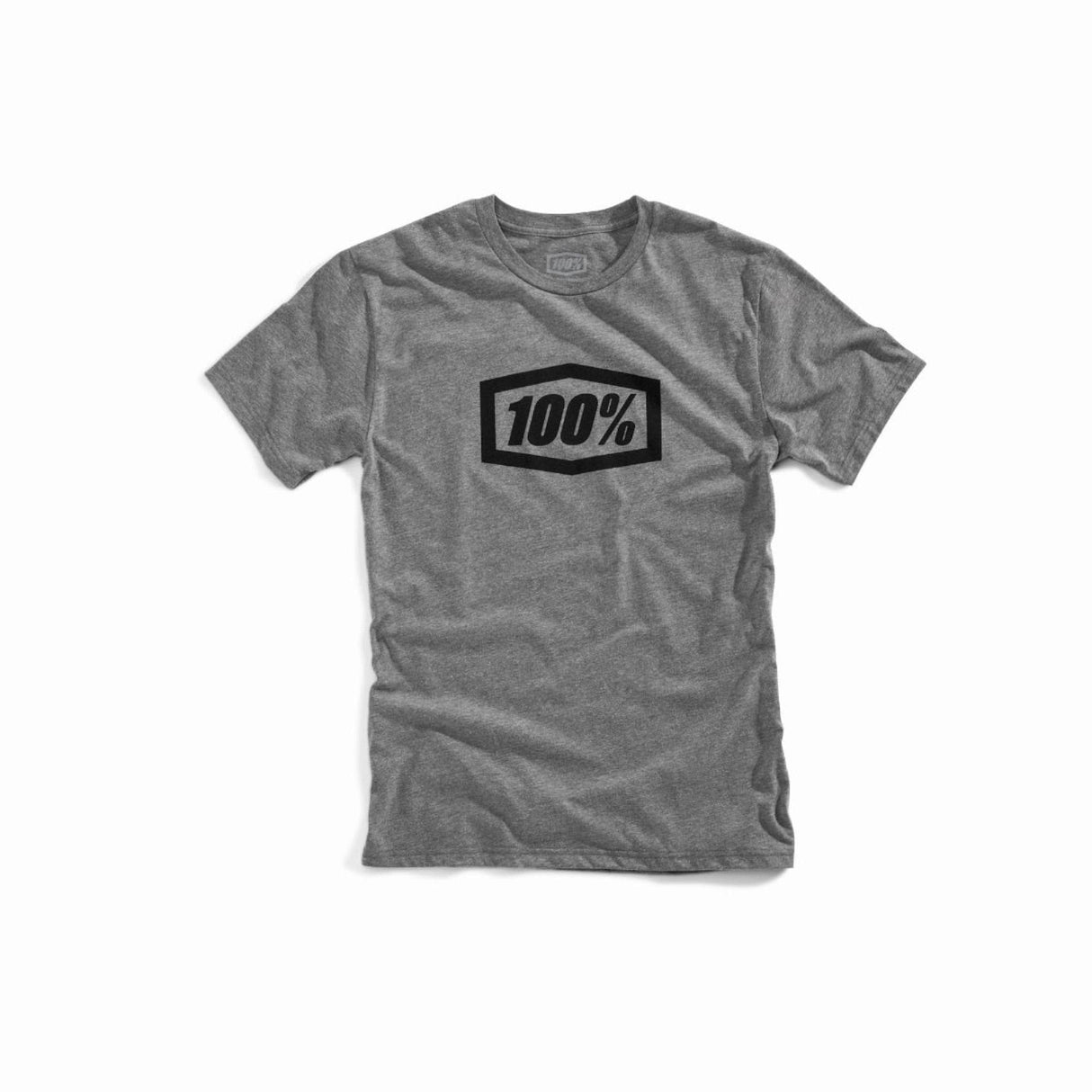 100% Essential T-Shirt Gunmetal Heather S