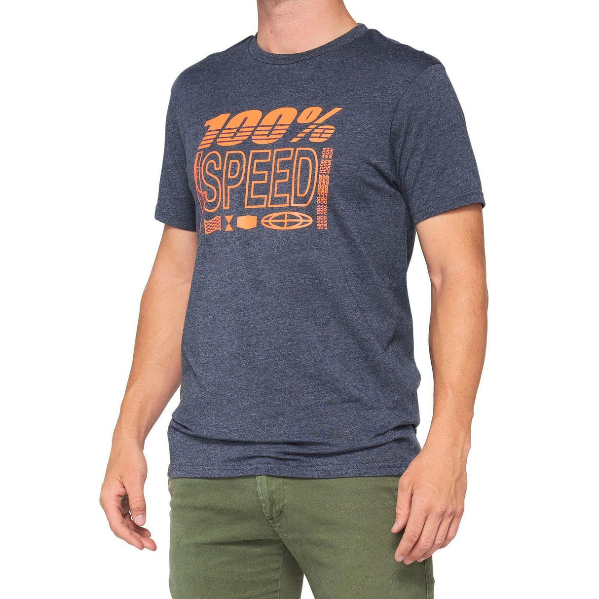 100% Trademark T-Shirt Navy Heather M