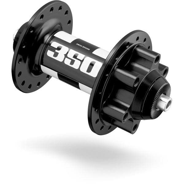 DT Swiss 350 front disc 6-bolt hub 28 hole 100 / 5 mm black