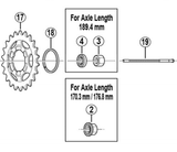 Shimano Nexus Nexus push rod for SG-3R40 Inter-3 hub