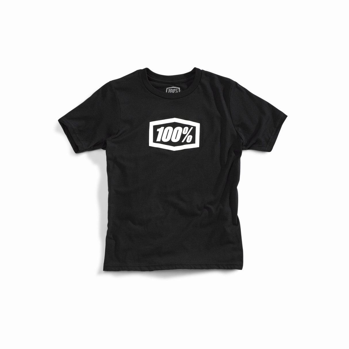 100% Icon Youth T-shirt Black L