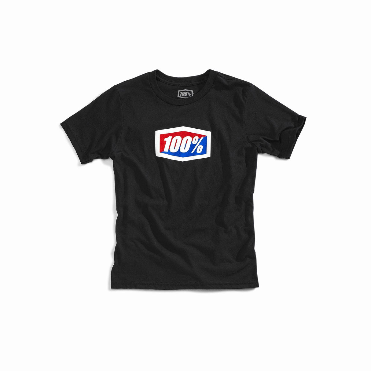 100% Official Youth T-Shirt Black L