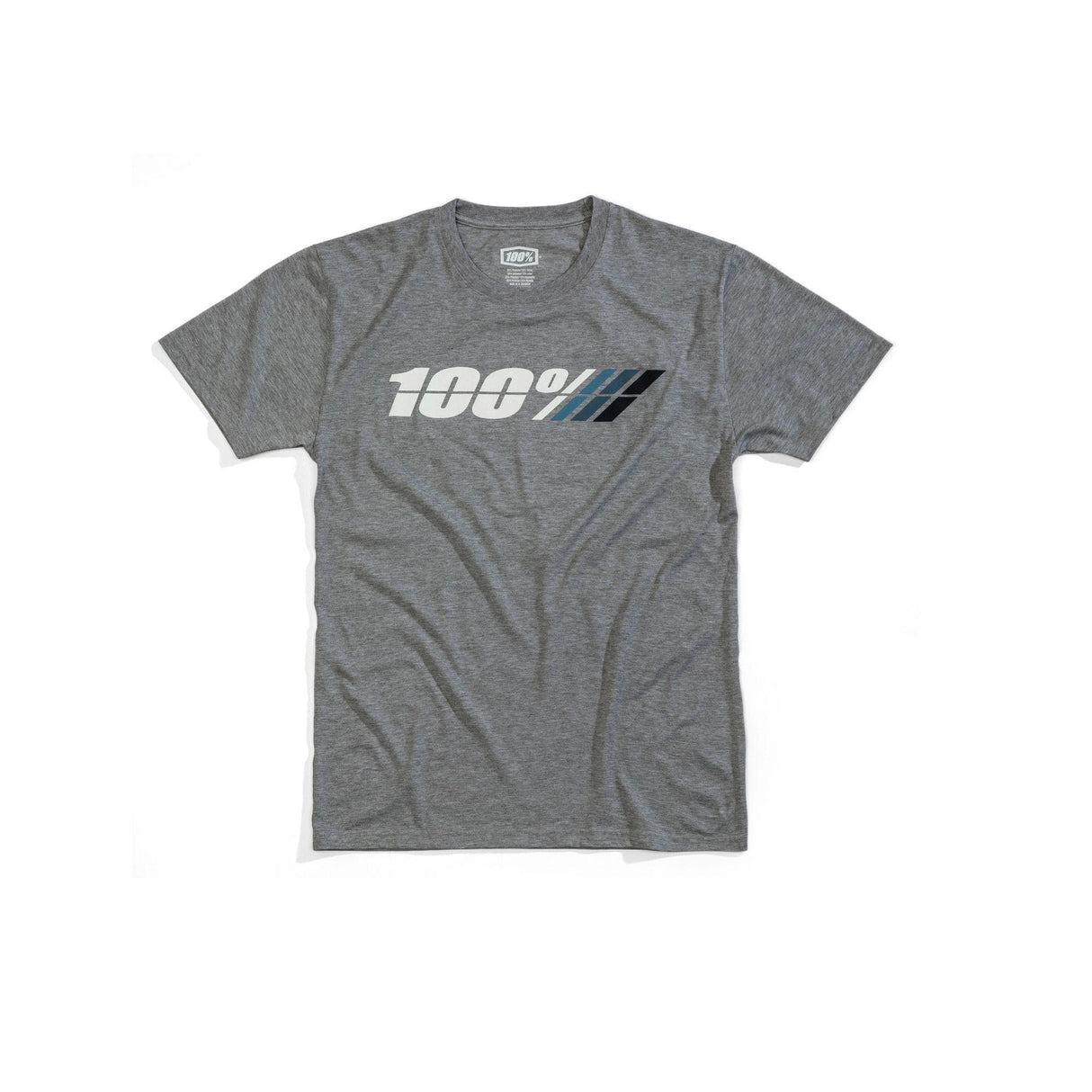 100% Motorrad Tech Tee Grey Heather S