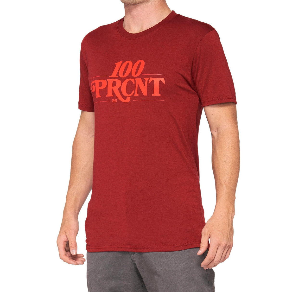 100% Searles Tech T-Shirt Brick L