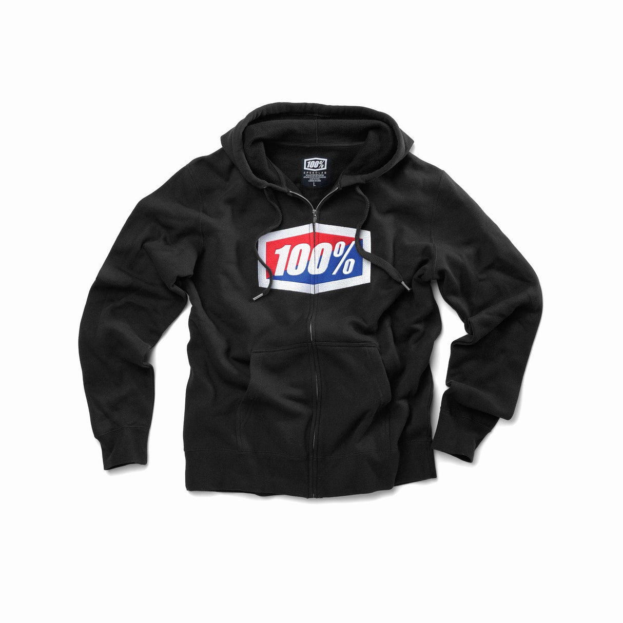 100% Official Zip Hoodie 2022 Black L