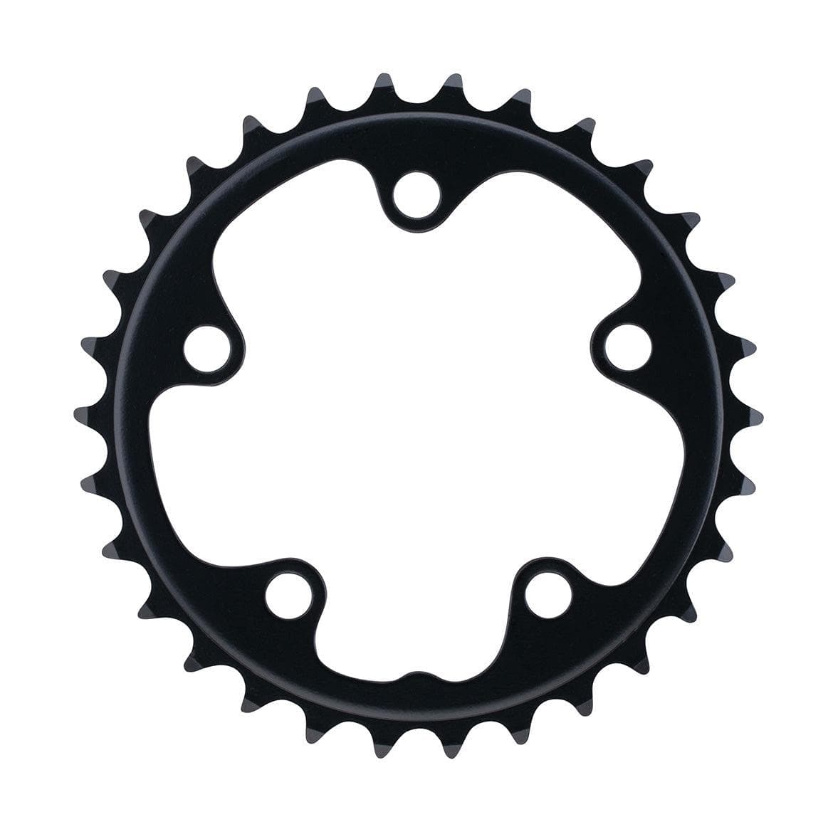 FSA Tempo Road Chainring (2x11, 80x30T, Black, 5h)