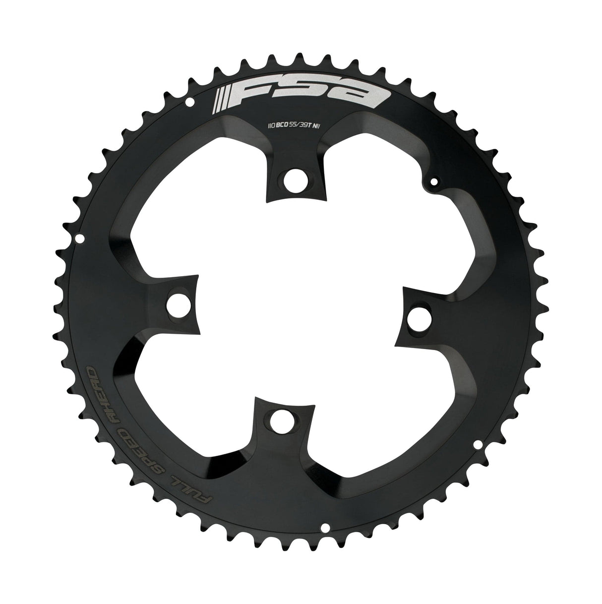 FSA Powerbox Aero Road Chainring (2x11, 110x46T(53), WA440, 4h)